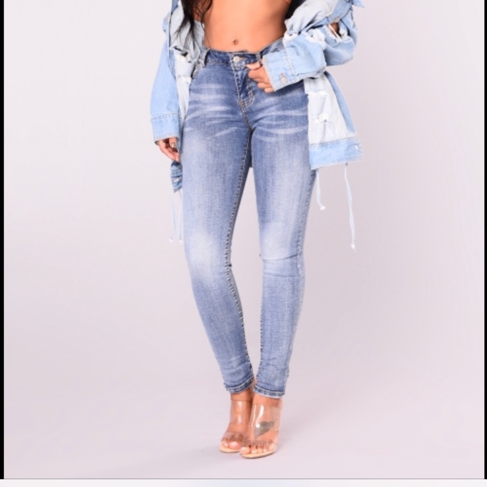 High waist fashion nova jean